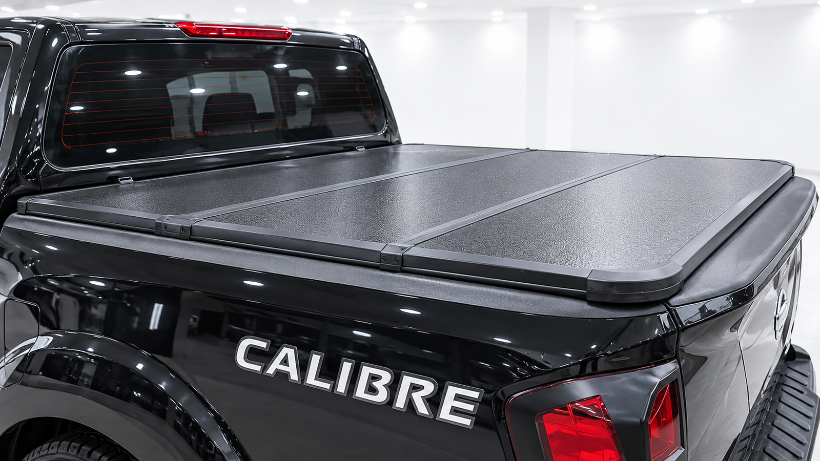 SR XLID TRIFOLD STEEL BED COVER NISSAN NAVARA/NP300 (DUAL CAB)